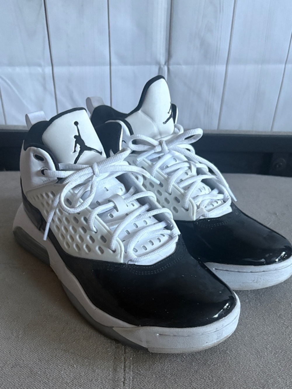 Jordan Jumpman Men’s Black and White Shoes